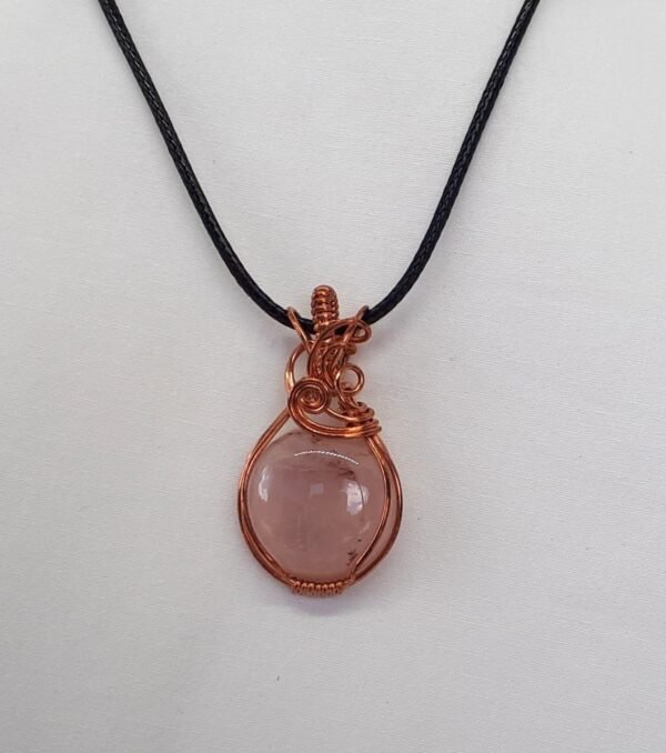 Clear Quartz IDF Pendant - Image 2