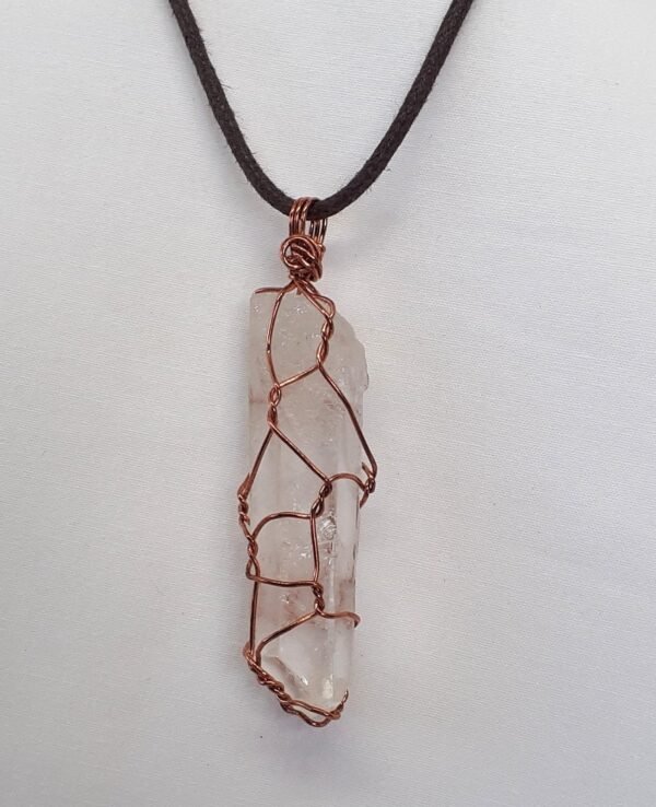 Lemurian Crystal IDF Pendant