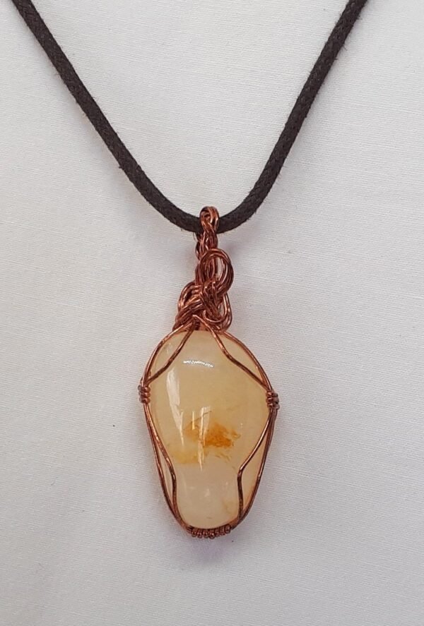 Clear Quartz - IDF Pendant - Image 3