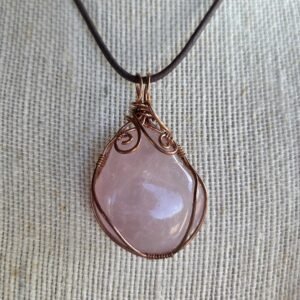 Rose Crystal IDF Pendant