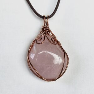 Rose Crystal IDF Pendant