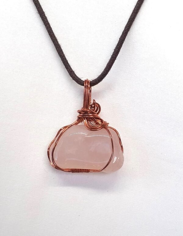 Rose Quartz IDF Pendant