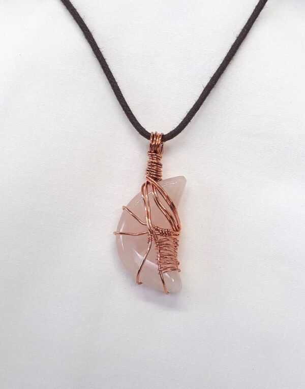 Rose Quartz IDF Pendant