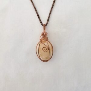 Golden Healer Crystal IDF Pendant