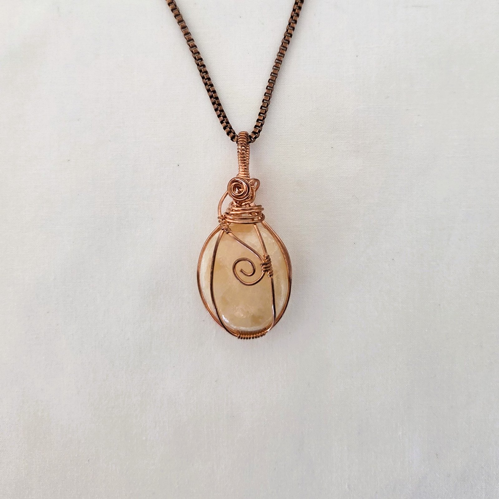 Golden Healer Crystal IDF Pendant