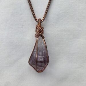 Amethyst Crystal IDF Pendant