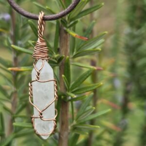 Clear Quartz IDF Pendant