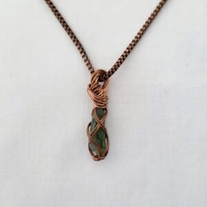 Moldavite IDF Pendant