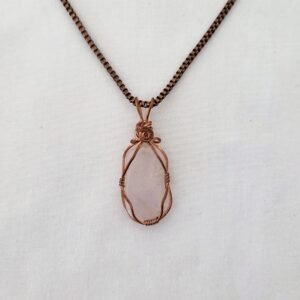 Rose Crystal IDF Pendant