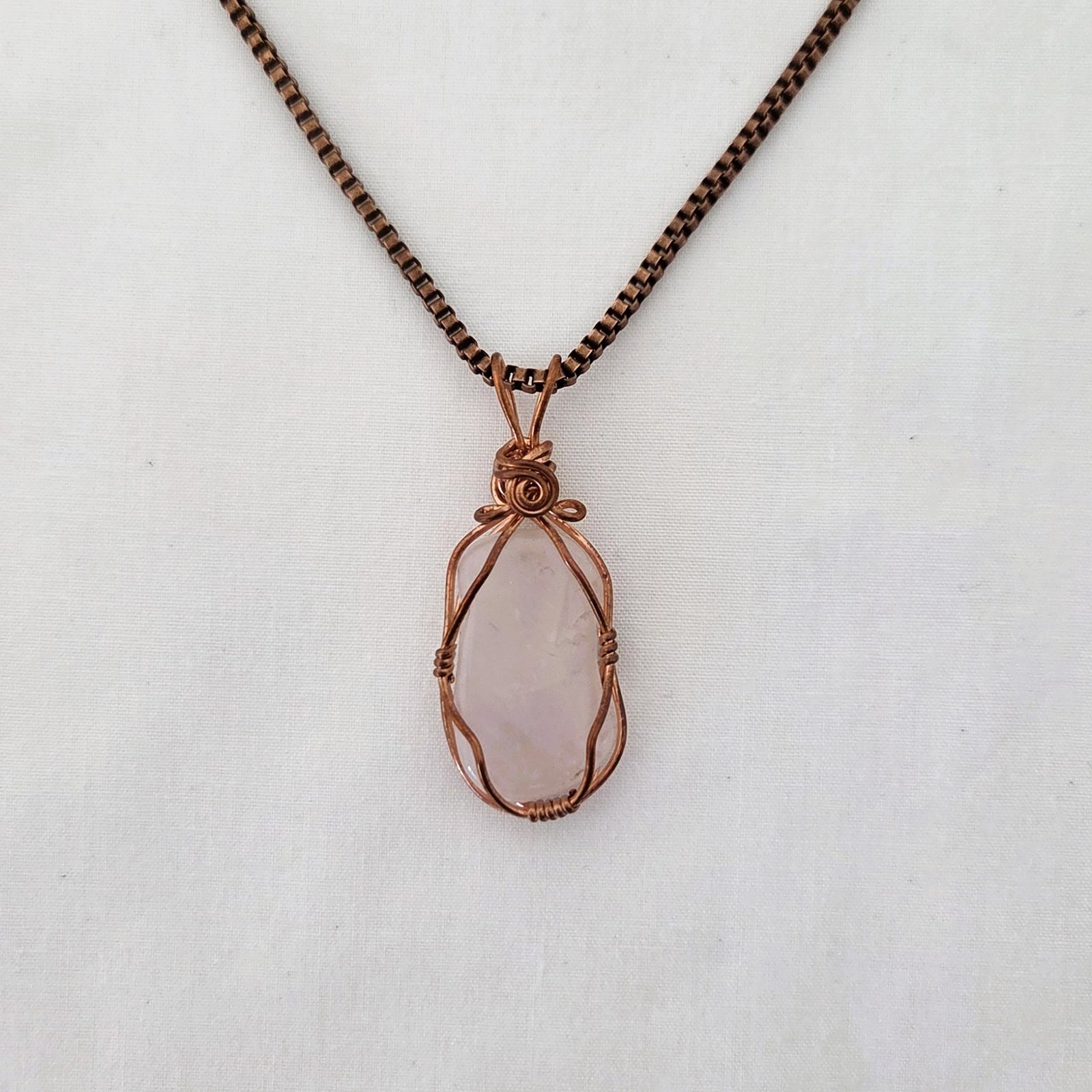 Rose Crystal IDF Pendant