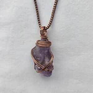Amethyst Crystal IDF Pendant