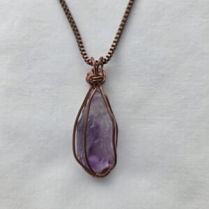 Amethyst Crystal IDF Pendant