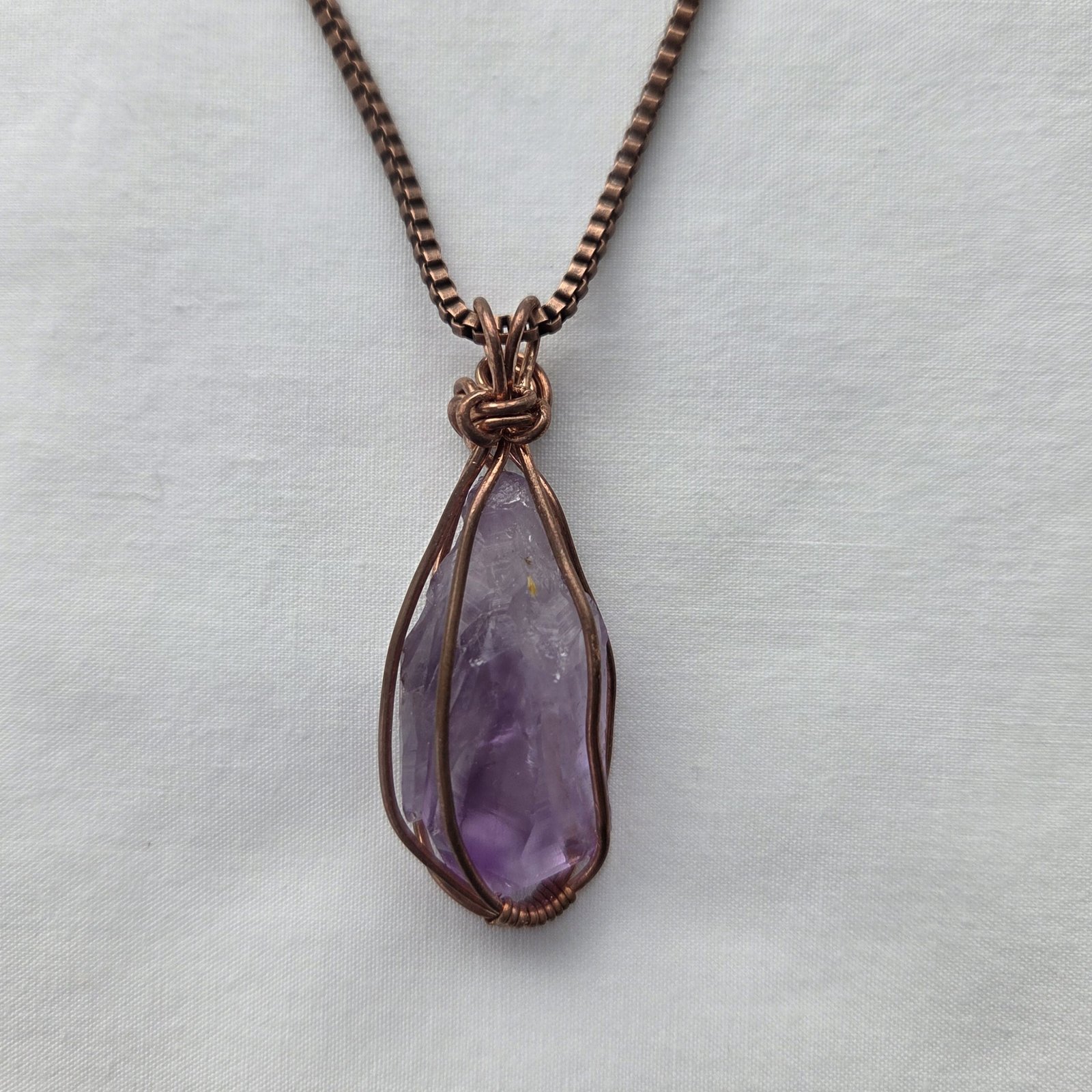 Amethyst Crystal IDF Pendant